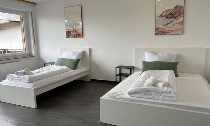 Ibbenbueren Apartment | 0107 I XXL I 160m2 I Kamin I