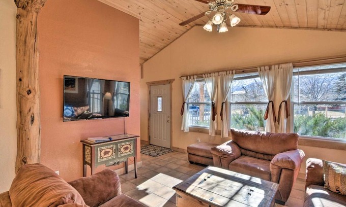 Salida House | 0333 Salida Adobe Home with Patio and Mountain Views!