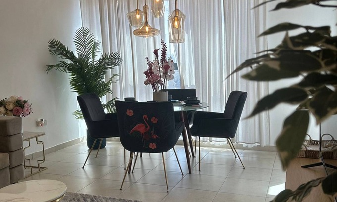 Dubai Apartment | 1 Bedroom Apartment Rental Unit With Pool in Dubai Land Residence Complex