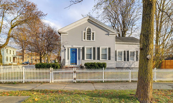 Adrian House | 1 Block to Downtown Adrian: Spacious Home!