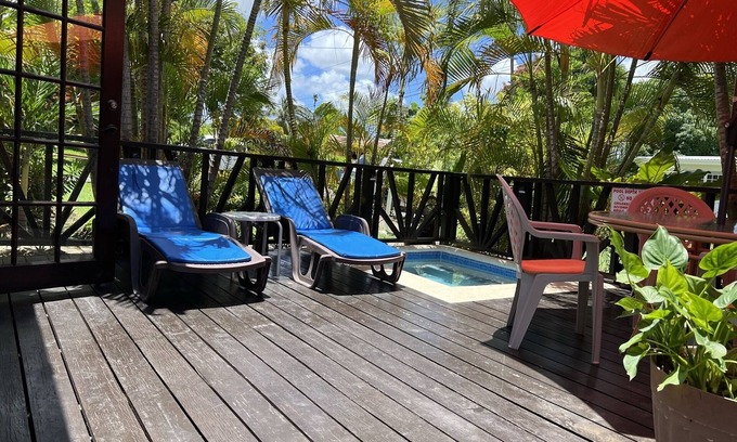Sunset Crest House | 10 min walk to calm water beach! Private plunge pool on deck, Sunset Crest.