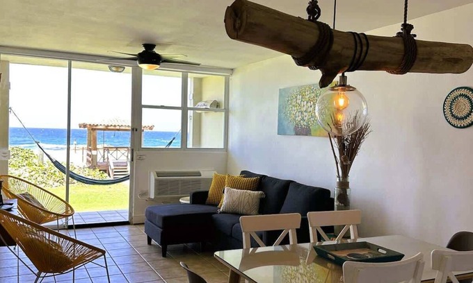 Bajura Condo | #12 First floor 2br, 2ba Beachfront Apt @ Jobos