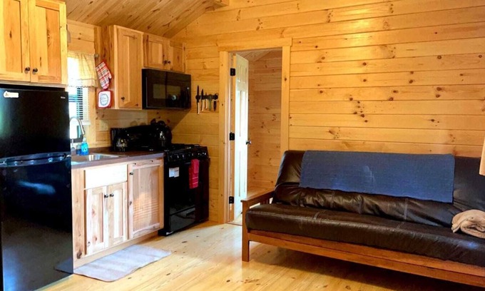 Logan Cabin | 125) Zebra Dove Log Cabin. Close to Hocking Hills State Park and more!