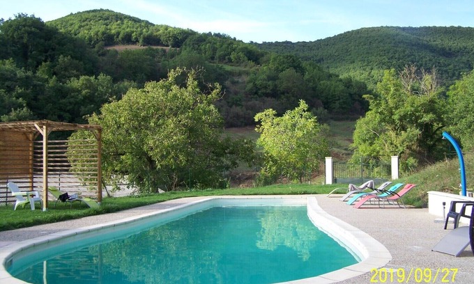 Sylvanes Cottage | 15-person gite with private pool