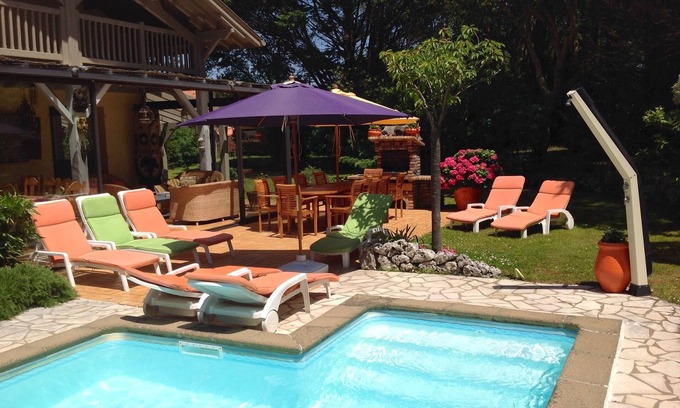 Labenne-Ocean Villa | 150 m from the beach, very pleasant villa with private heated pool