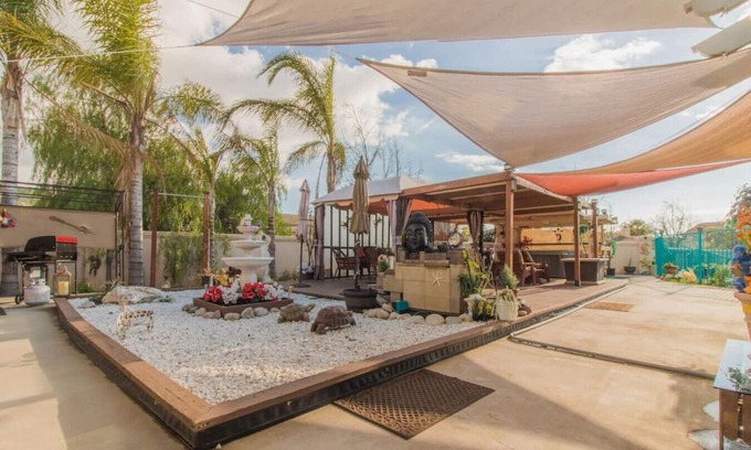 Moreno Valley House | 16215 Grande Isla LTR · Kayak, Backyard Canal Access, Hot tub Getaway!