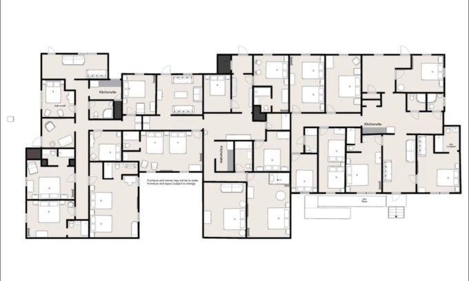North Charleston Apartment | 19 Bedroom 26 Beds 13 Bath - Sleeps 50 - 5 min fr Coliseum - 10 min fr Airport