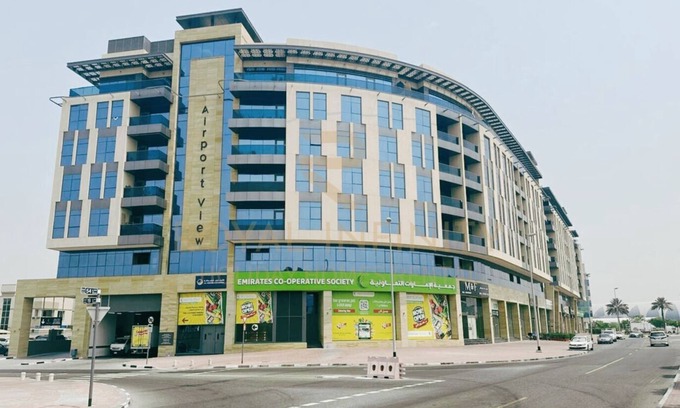 Garhoud Apartment | 1BR Near Metro-Airport Ideal for Families & Biz