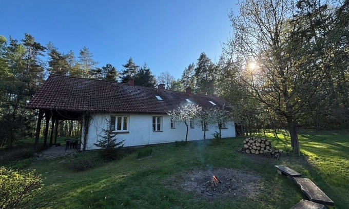 Rzeczenica Apartment | 1of3 apartments, summer house near the Szczytno Wlk lake, forest, Rzeczenica
