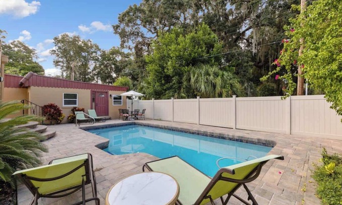 Lakeland House | 2/1 Pool & Pet Friendly Spanish Cottage