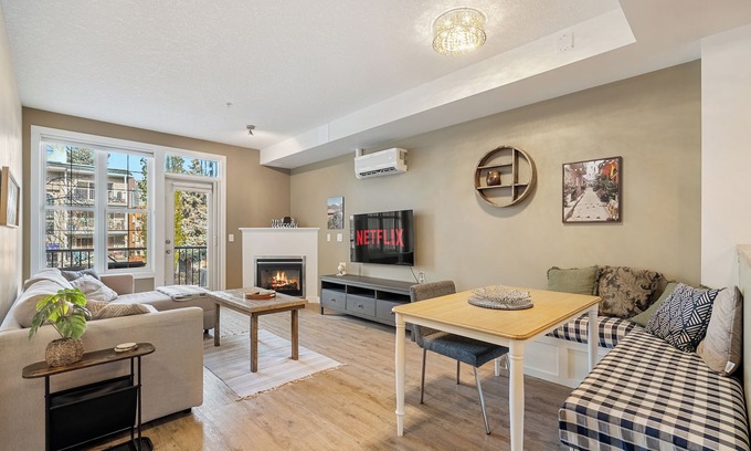 Mission District Condo | 2-Bed by River, AC, Free Parking, Near Saddledome