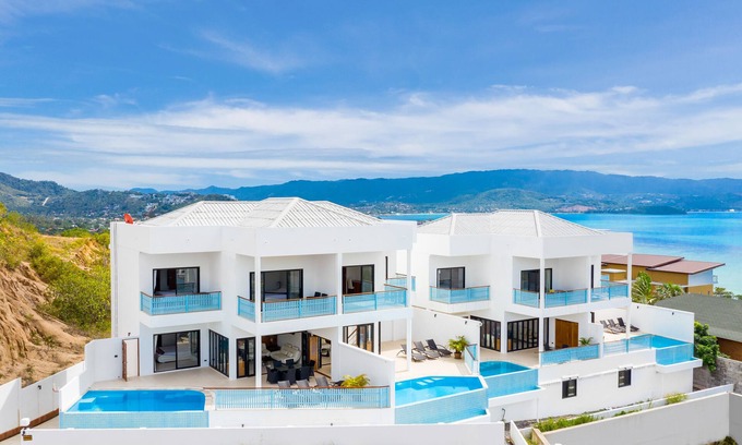 Moo 5 Villa | 2 Bed Seaview Villa 5 mins to beach (B1)