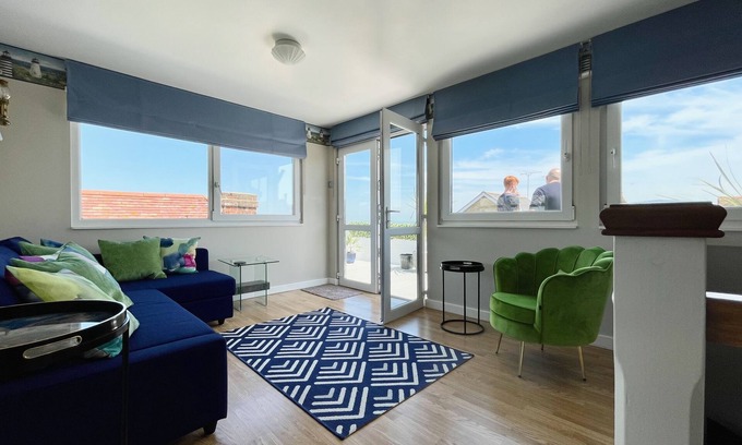 Broadstairs Apartment | 2 bedr apmt, seaview terrace, central Broadstairs