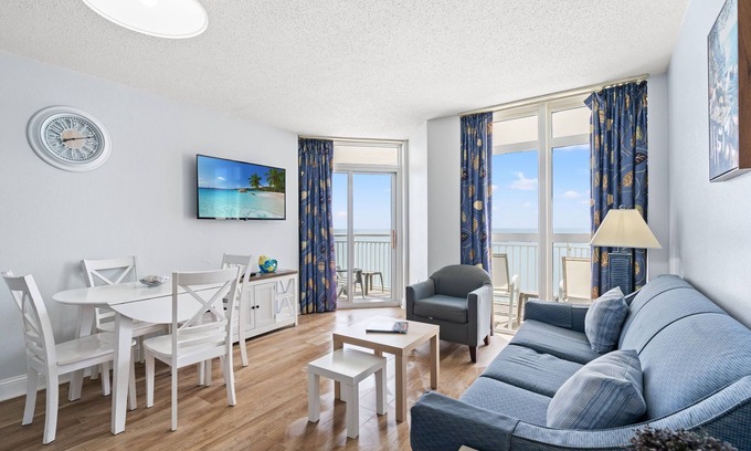 Crescent Beach Condo | 2-bedroom condo in awesome North Myrtle Beach with pools, hot tubs and more!