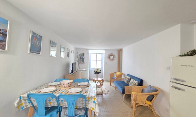 Saint-Brevin-les-Pins House | 2-Bedroom Apartment with Private Garden Near Beach