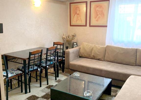 Ain Chock Apartment | 2 bedrooms appartement with city view enclosed garden and wifi at Casablanca