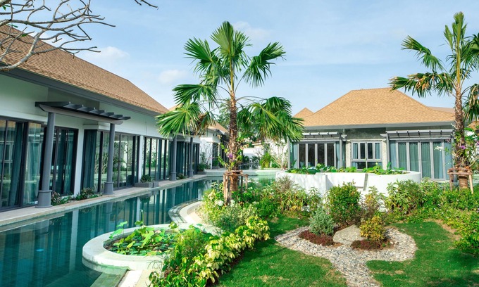 Chalong Resort | 2-bedrooms pool access in beautiful residential area with fitness room, AC