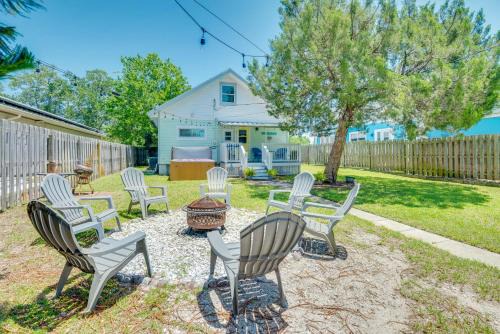 Historic District House | 2 Blocks to Canal St New Smyrna Beach Home