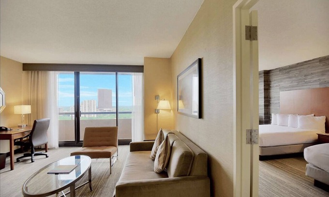 Uptown Apartment | 2 Connecting Suites at a 4⭐️ Hotel