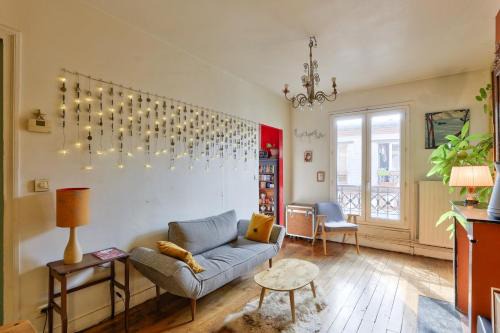 Quartier de la Chapelle Apartment | 2 pièces Contemporain - La Chapelle Paris 18 - 2P