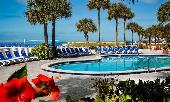 St. Pete Beach Hotel | 2 Standard Hotel Room at Island Grand at TradeWinds, 5 Onsite Pools!