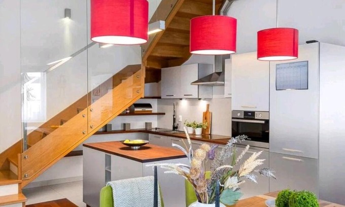 Stare Podgorze Apartment | 2-Story 90m2 Modern Apartment in Krakow