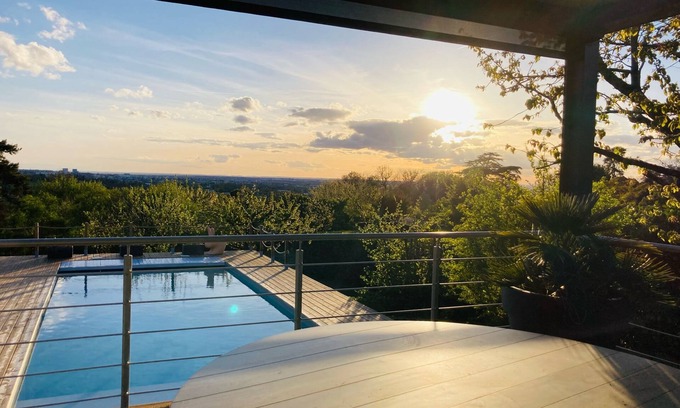 Montrabe House | 200m2 family villa with swimming pool 10 minutes from Toulouse city center