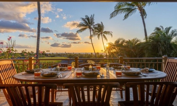 Kaupulehu Villa | 217C Ke Alaula Villa: Luxurious 3BR Townhome in Hualalai Resort w/Lanais