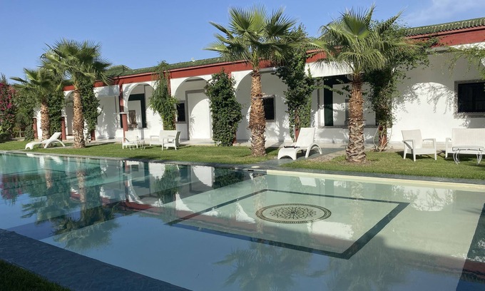 Sidi Abdallah Ghiat Villa | 23 suites private villa with a huge pool and a party space