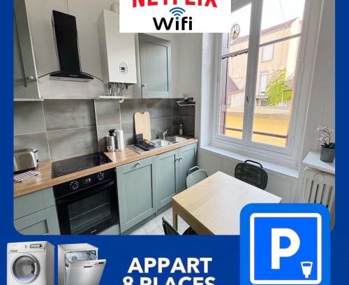 Cret de Roc Apartment | 25 CHIC & COSY F3 47m2 HYPERCENTRE WIFI SMART TV NETFLIX