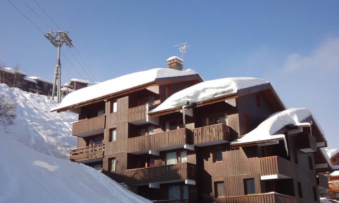 Meribel-Mottaret Apartment | 250m from ski slopes, 4th floor, balcony, 38m², Méribel-Mottaret