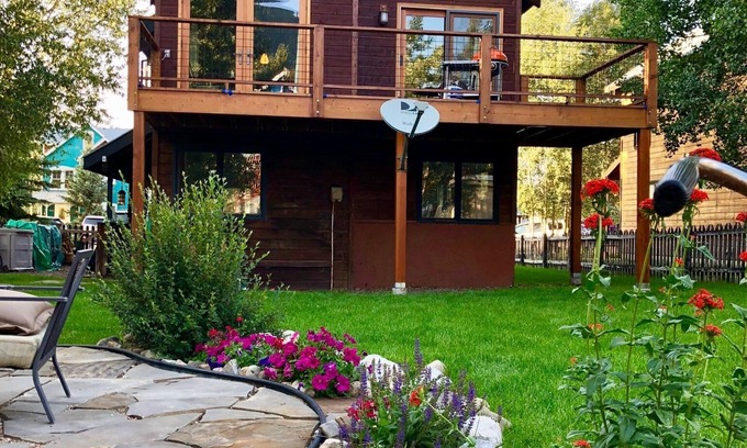 Crested Butte House | 2BR 2BA In Town, Pet Friendly, Fenced Yard, Walkable, Large Deck