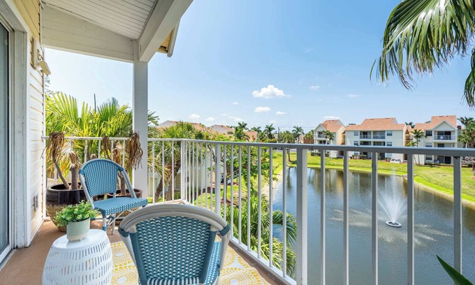 Ocean Side Village Apartment | 2BR Beach Getaway - Pool, Gym, Near Space Coast