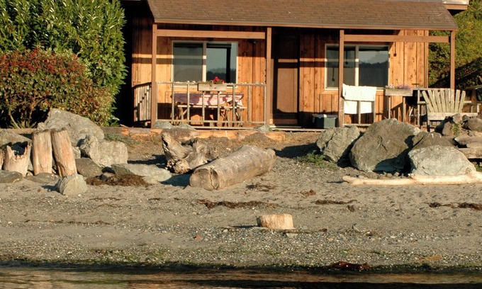 West Beach Cabin | 2BR Cabin on Epic west-facing beach with sunset views!