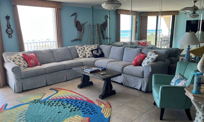 Orange Beach Condo | 3-bedroom condo/2nd floor/walk to the beach of Phoenix East II in Orange Beach