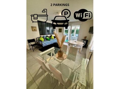 Vaulx-en-Velin Apartment | 3 chambres, métro tram à 50 m, parking privé !