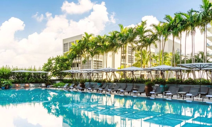 Midtown Hotel | 3 Midtown Miami Modern Suite with City View and Pool, Fitness, Deck Tennis Court