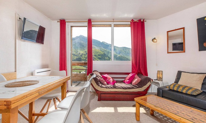 Avoriaz Apartment | 3-room duplex, near center, south exposure, Wifi