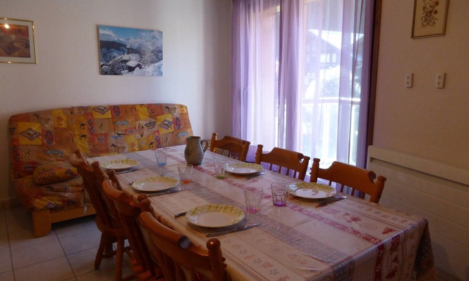 Les Contamines-Montjoie Apartment | 3-Room Apartment for 5 in Les Hameaux du Lay, Near Ski Lifts