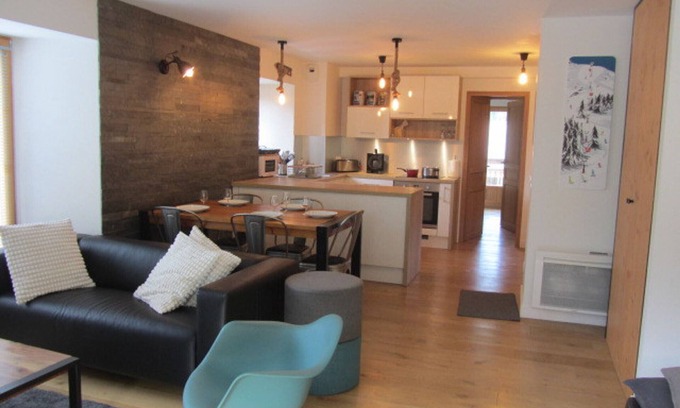 Les Contamines-Montjoie Apartment | 3-room apartment with large terrace and parking in Les Contamines-Montjoie