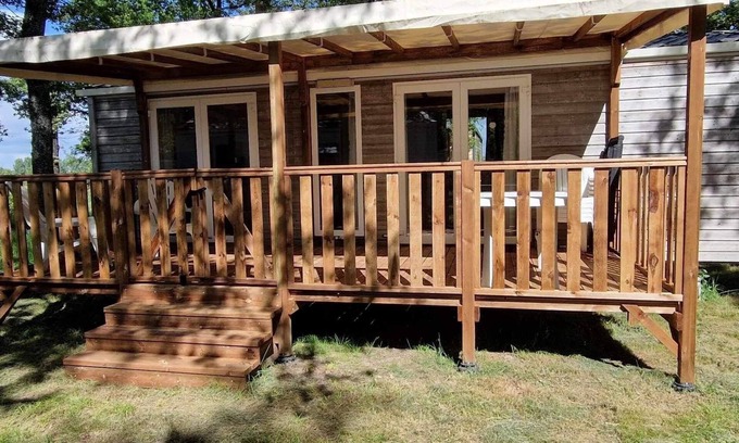 La Boissiere-de-Montaigu House | 30 minutes from puy du fou, air-conditioned mobile home in quiet family campsite