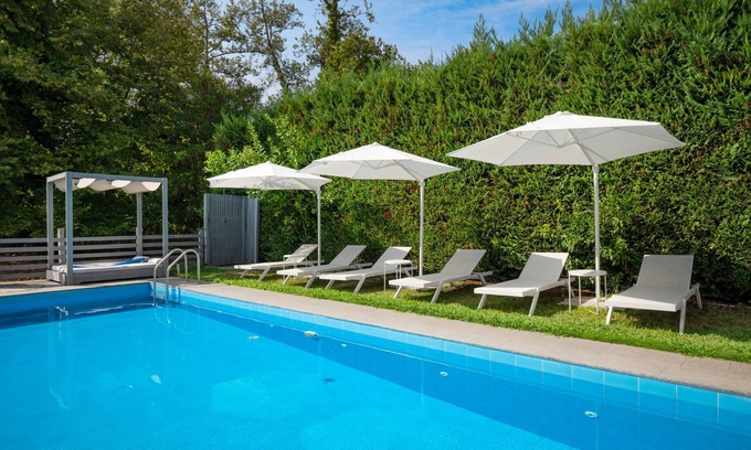 Olympiada Apartment | 300m from Olympiada Beach with a shared pool