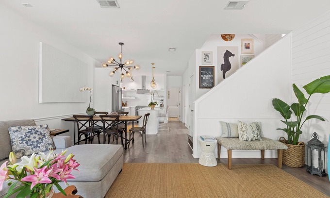 Seagrove Beach House | 30A Seagrove Chalet with Heated Private Pool, 3BR Sleeps 8, Near the Beach