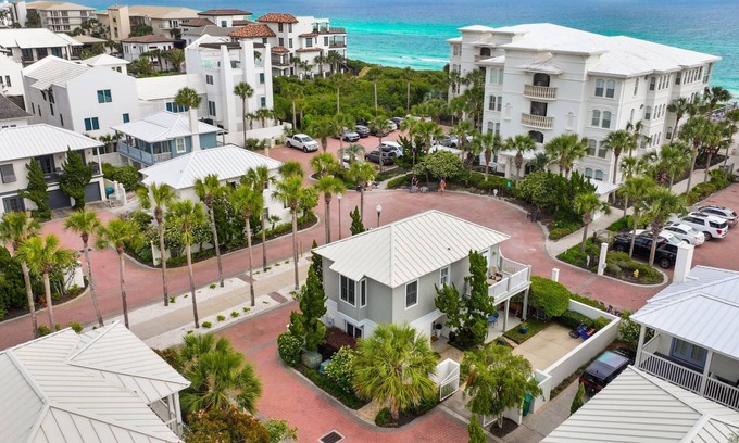 Rosemary Beach House | 30A Sunset Beach House Villa Infinity, Beachside, Gulf Front Pool, Pet Friendly
