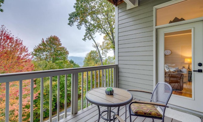 Mountain Air Apartment | 36 Mi to Asheville Mtn-View Home in Burnsville!