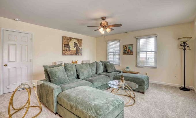 Easton Apartment | 3Br/1Ba Pondview Langsdale House - A Historic Stay with Heart