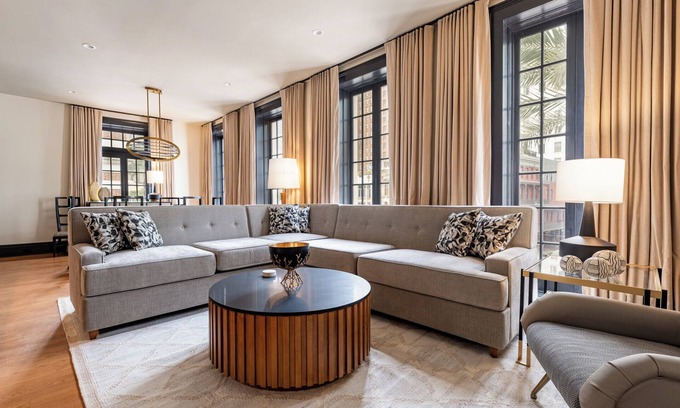 Central Business District Hotel | 3BR City Views: Walk to French Quarter | The Mayfair