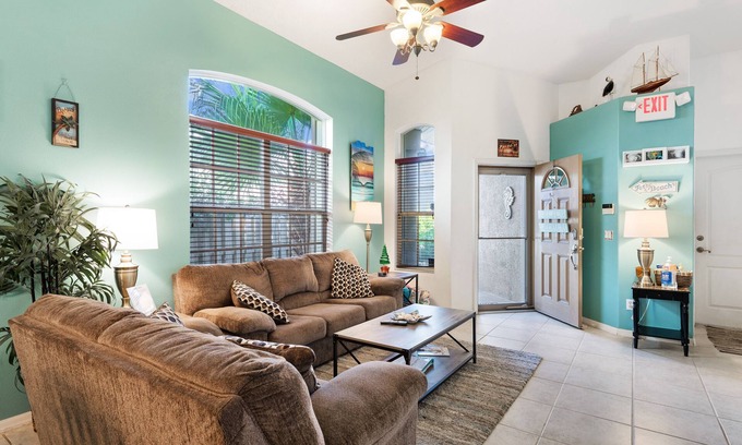 Tyler Gardens House | 3BR Cocoa Beach Private Home with Hot Tub
