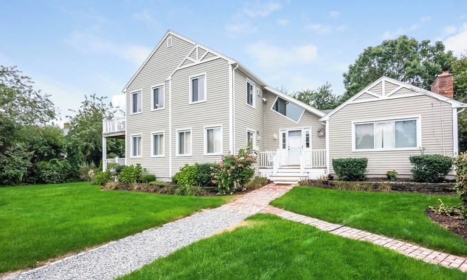 Silver Beach House | 4-bedroom house in North Falmouth. 2 private beaches within walking distance.