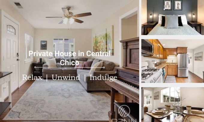 Chico House | 4 bedroom Private House in Central Chico